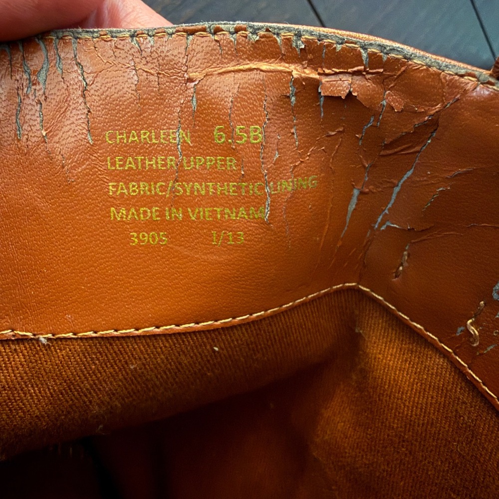 Lauren Ralph Lauren Riding Boots Womens 6.5B Brown Leather Charleen Equestrian - Picture 3 of 15